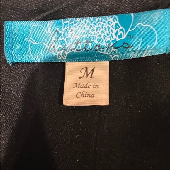 Buttons Black Lace Sleeveless Dress medium - Picture 5 of 6